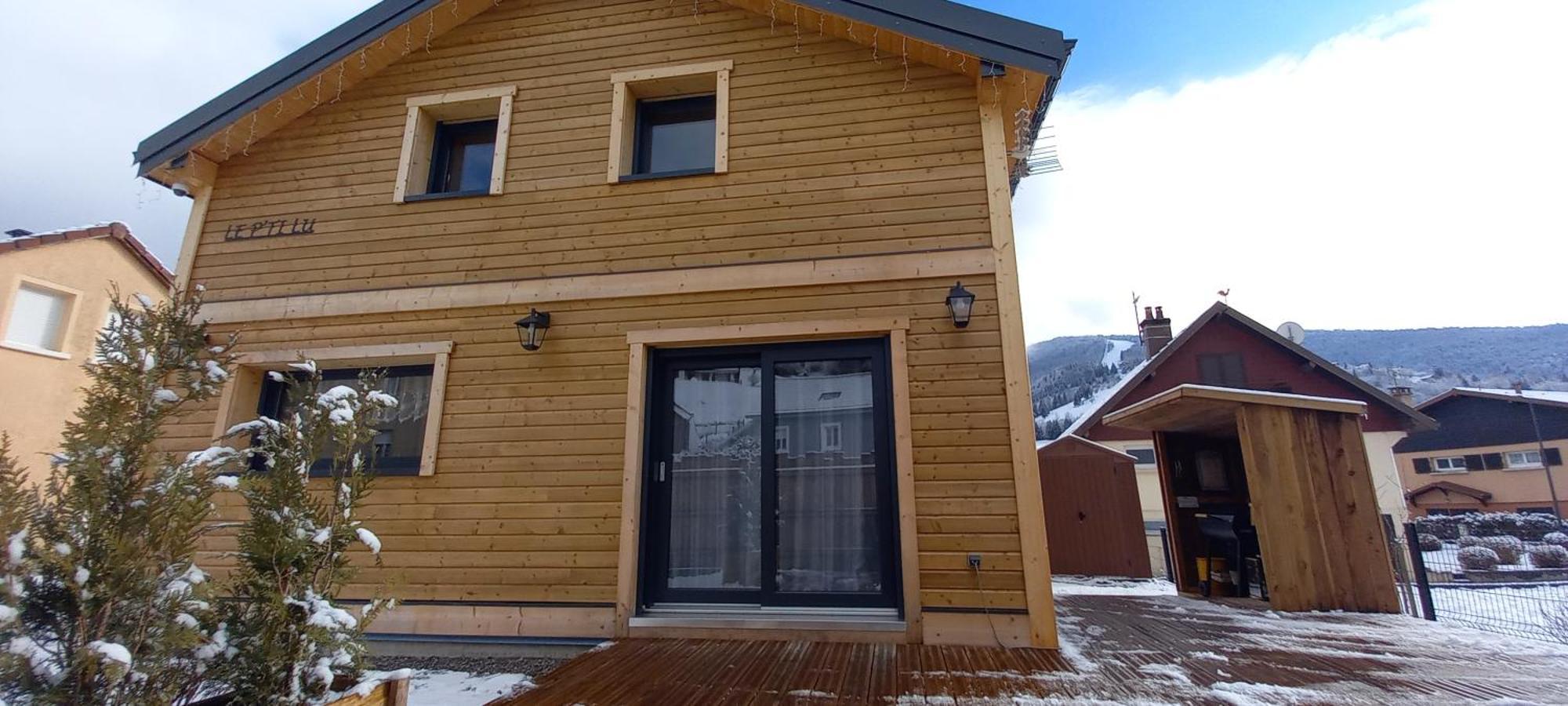 Chalet Le P'Ti Lu Bussang Bagian luar foto