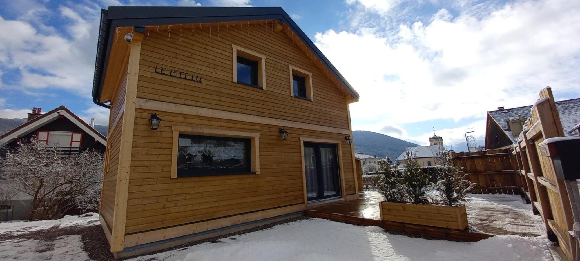 Chalet Le P'Ti Lu Bussang Bagian luar foto