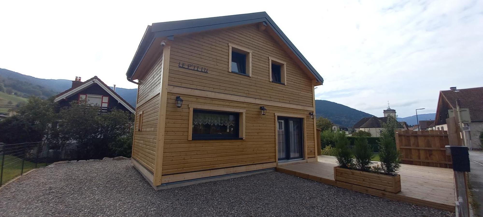 Chalet Le P'Ti Lu Bussang Bagian luar foto